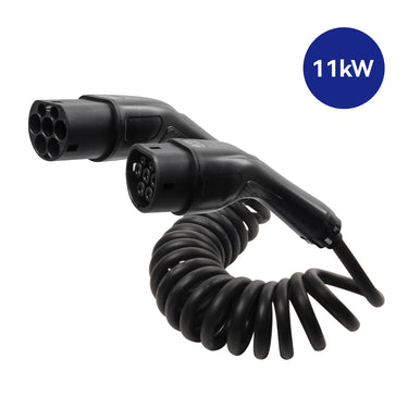 BOULT 11kW Spiral Ladekabel 8m. - Type 2