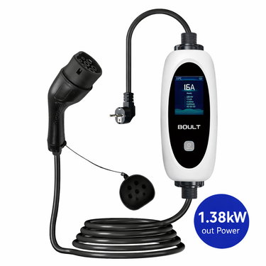 BOULT BP01 3,5 kW (alm. DK stikkontakt Type 2) Lader 5m. - Type 2